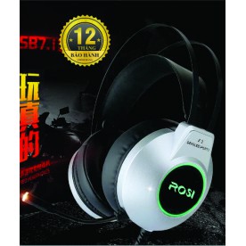 Tai nghe chuyên Game ROSI X3 LED 7 màu (Chuẩn âm thanh 7.1)